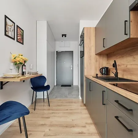 12th Floor Panorama Studio Magnolia Park By Renters * Wroclaw