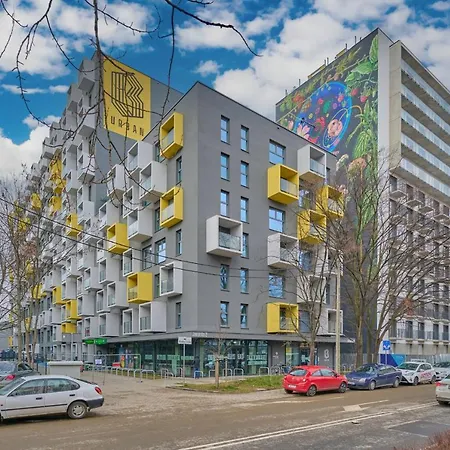 12th Floor Panorama Studio Magnolia Park By Renters Wroclaw