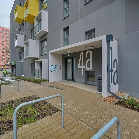 12th Floor Panorama Studio Magnolia Park By Renters Apartment Wroclaw